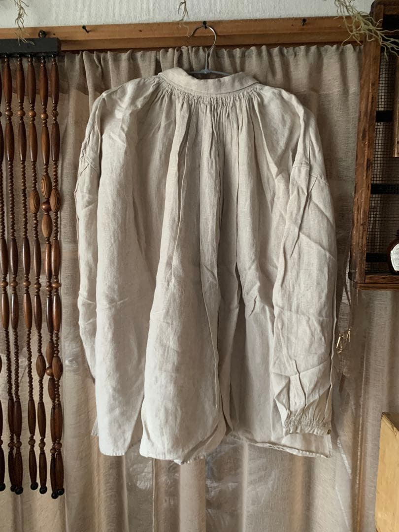 2.作家さんハンドメイドリネンパンツとヴェリテクール リネン トップス2点