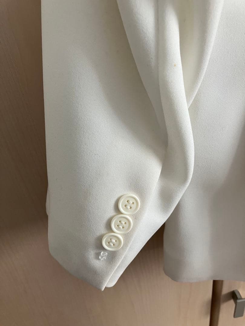 矢沢永吉風　白スーツ上下・サスペンダーベルトおまけ付き