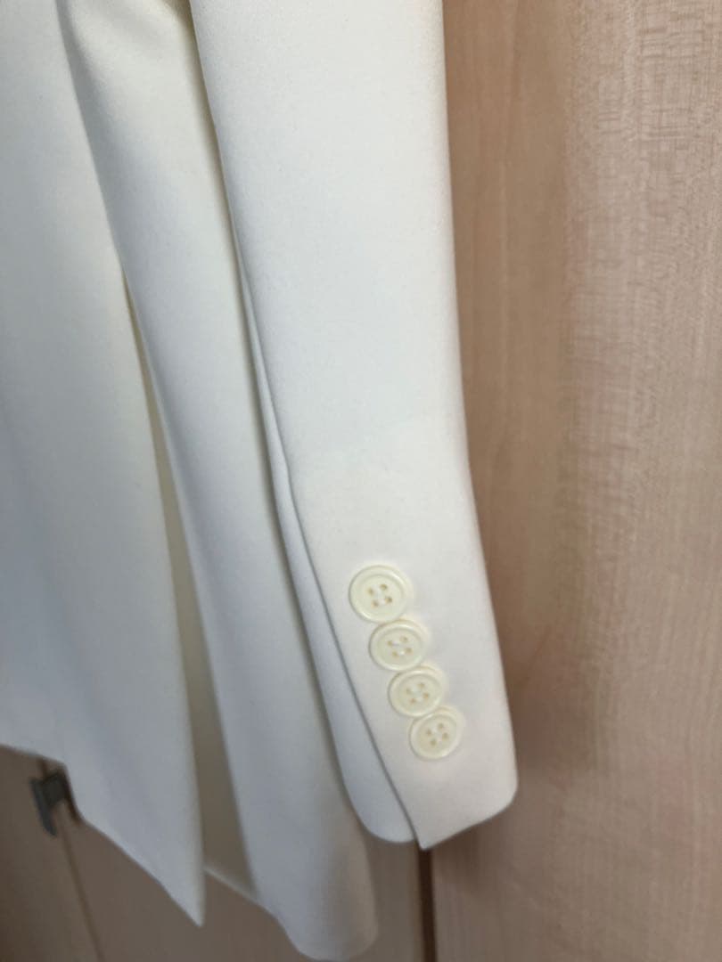 矢沢永吉風　白スーツ上下・サスペンダーベルトおまけ付き