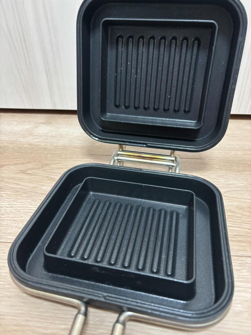 【美品】家事問屋　ホットパン　ホットサンドメーカー　IH対応