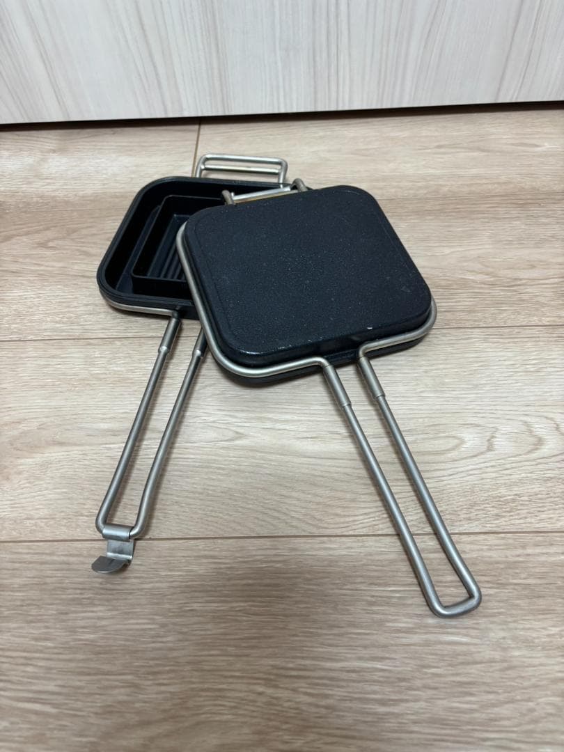 【美品】家事問屋　ホットパン　ホットサンドメーカー　IH対応