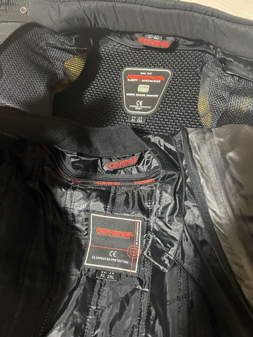 コミネ　フルイヤージャケットJK-597 Black Camo サイズ2XL