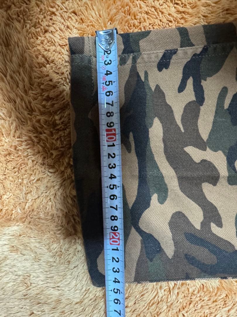 エヴィス　迷彩　カーゴパンツ