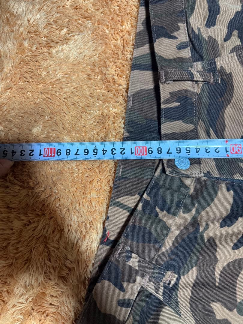 エヴィス　迷彩　カーゴパンツ