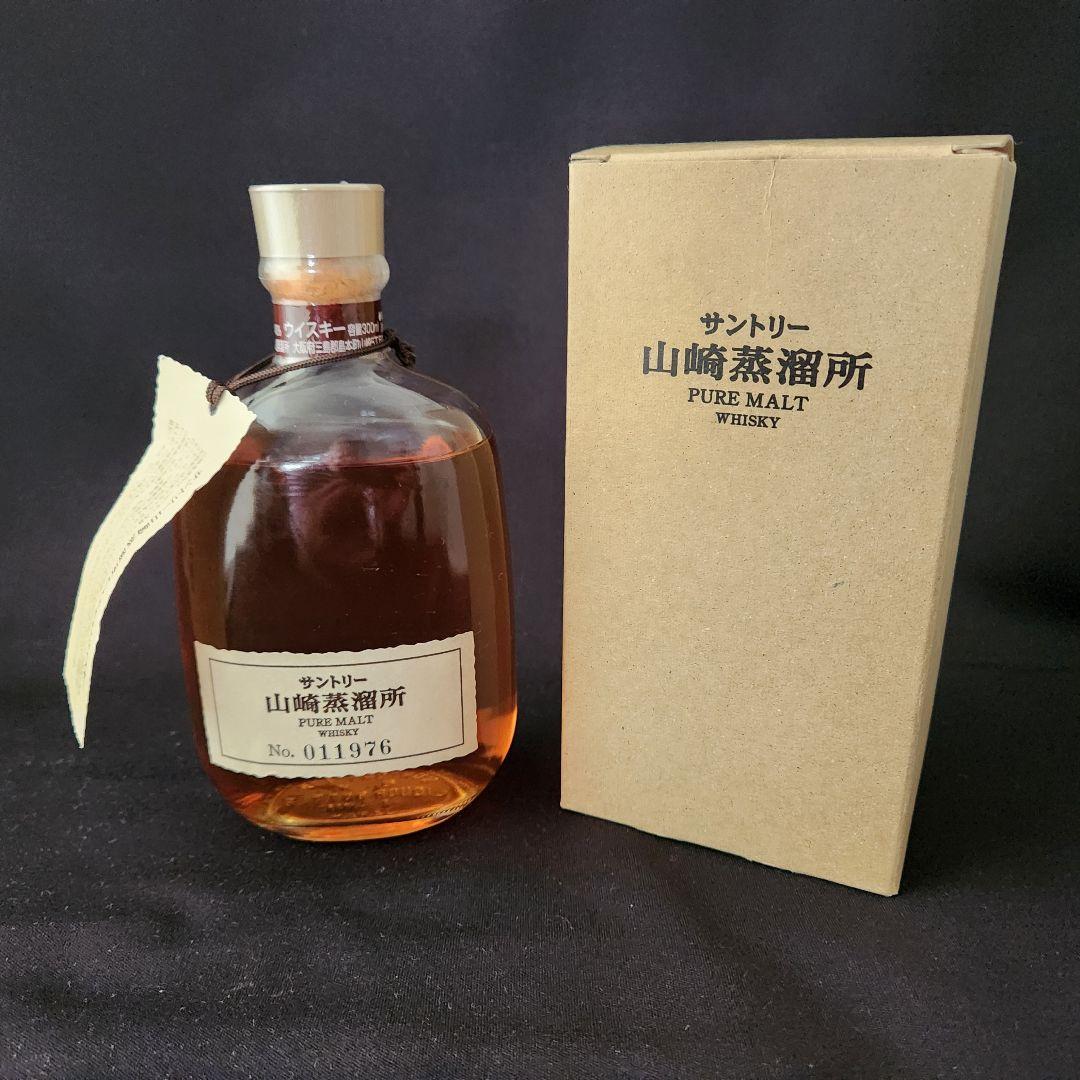 サントリー 山崎蒸溜所限定ピュアモルト.ウイスキー 製造番号011976未開封