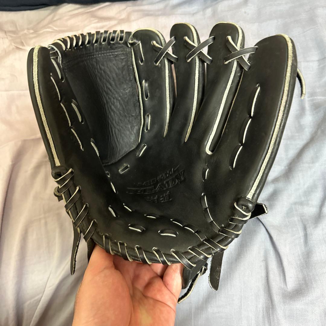 NIKE 謝道 軟式グローブ 黒