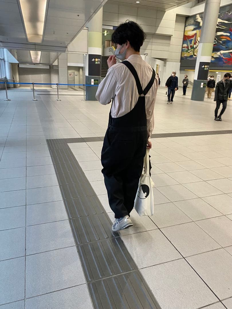 NEAT ブラック オーバーオール