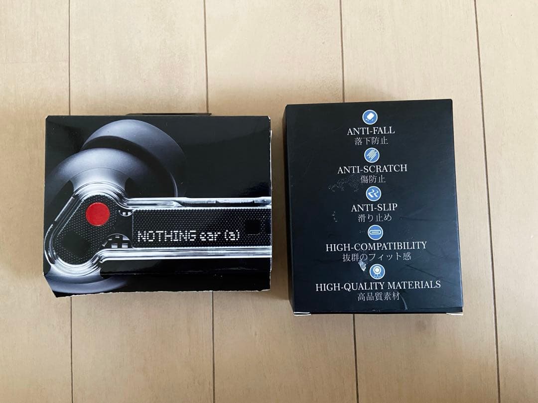 【試聴のみ】 Nothing Ear (a)クリア/ブラック　ケースカバー付き