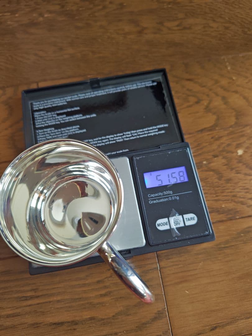 銀座和光　銀杯（ベビーカップ）　51g