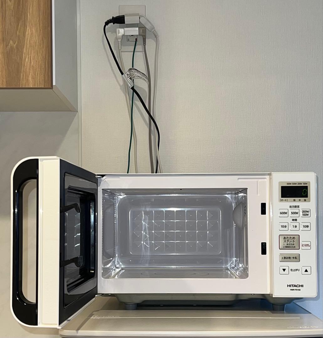【送料込!たのメル便】日立 電子レンジ HMR-FS182ホワイト