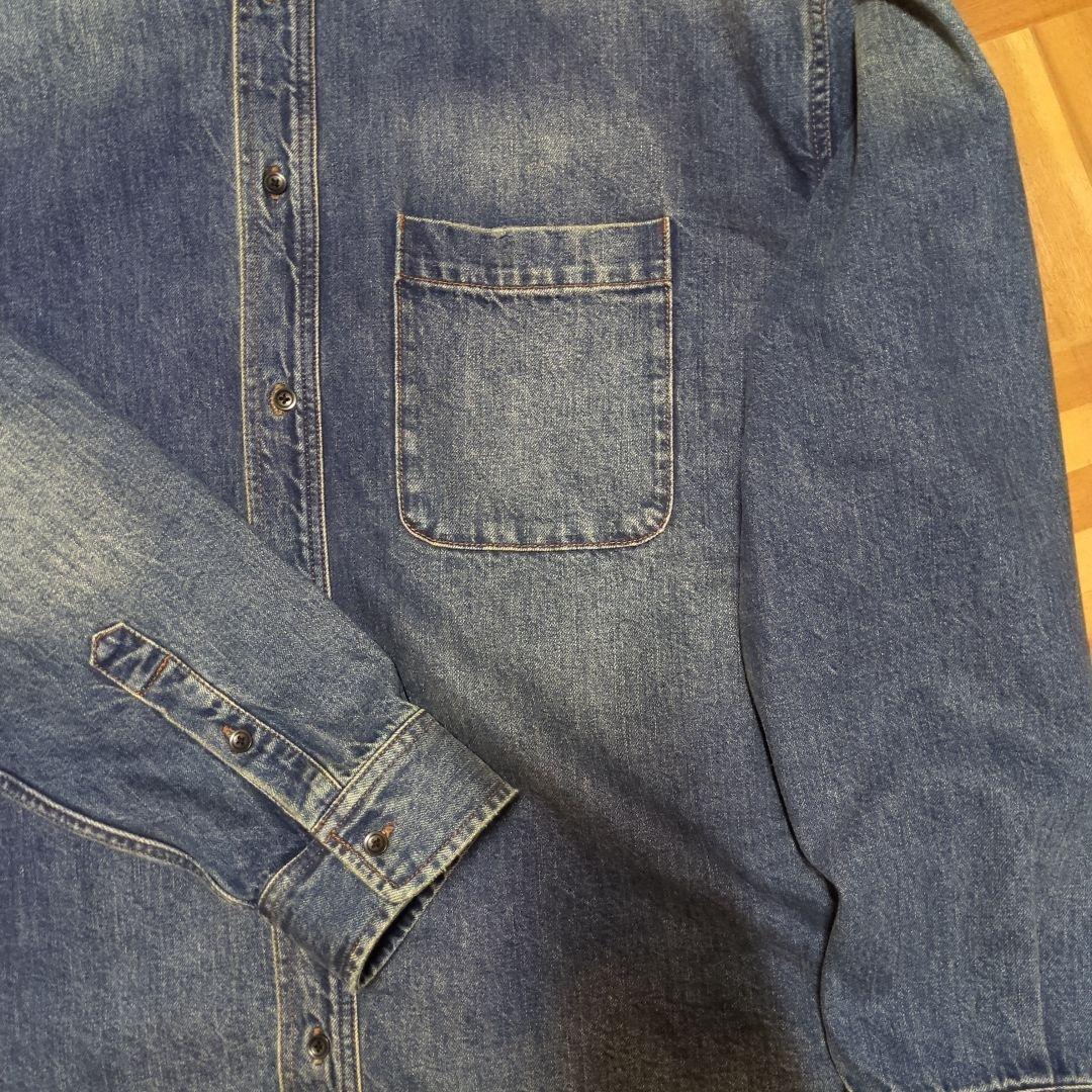 MBハイエンド ヴィンテージデニムシャツジャケット by SHOWA　Mサイズ