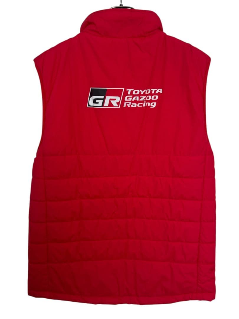 TOYOTA GAZOO Racing レッド ダウンベスト Mサイズ　GR 赤