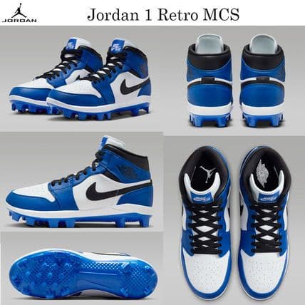 NIKE ナイキ ジョーダン Jordan1 スパイク 野球 ブルー 27