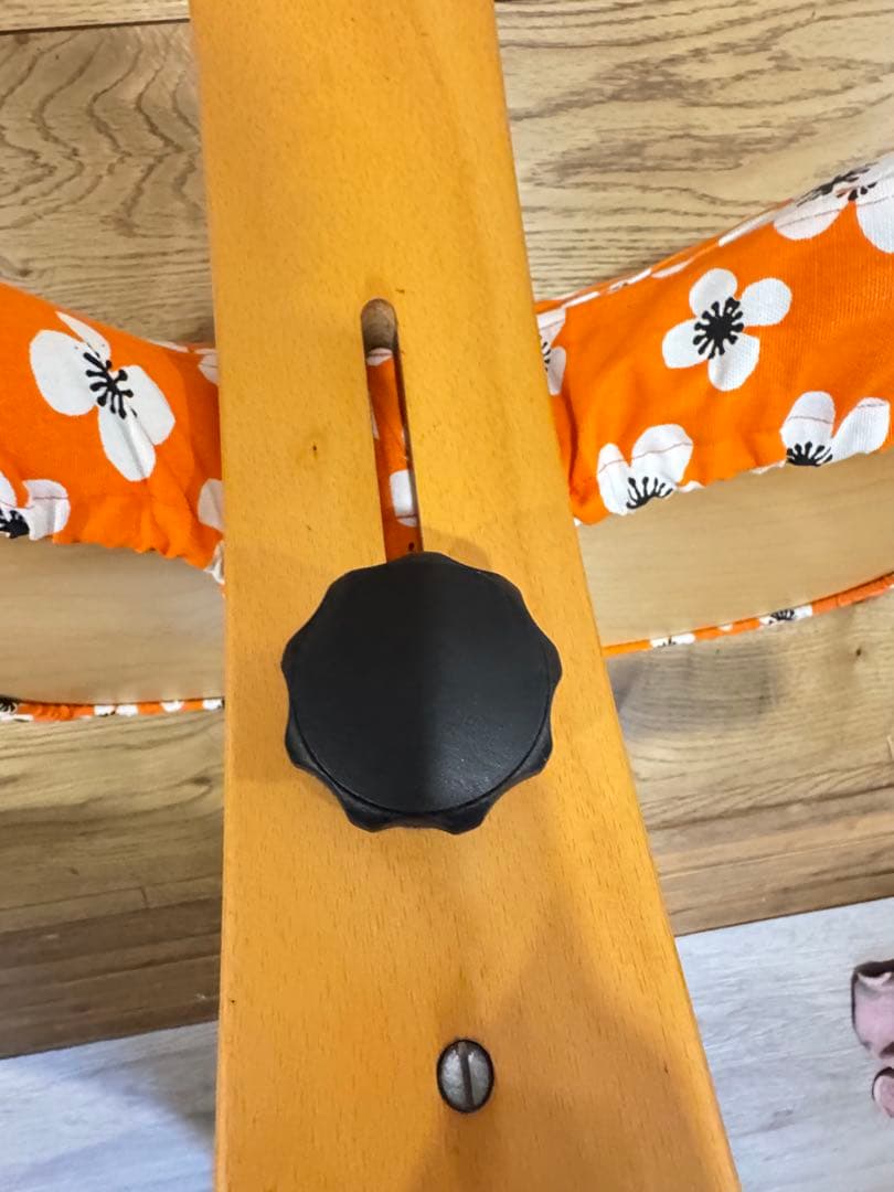 【美品】Rybo Balans EASY バランスチェア 金ロゴ カバー付