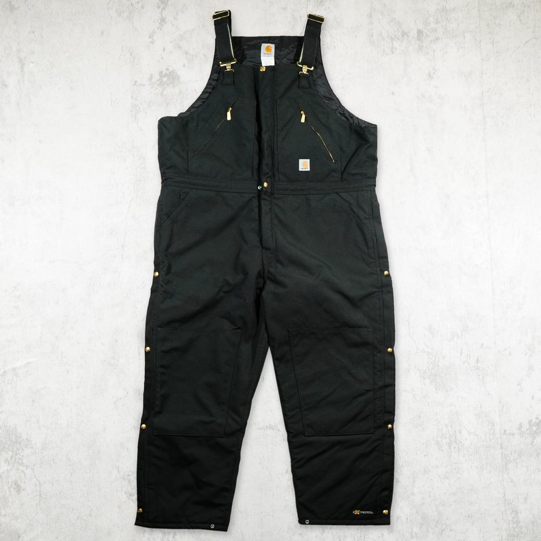 Carhartt エクストリーム ダブルニー オーバーオール 裏キルティング