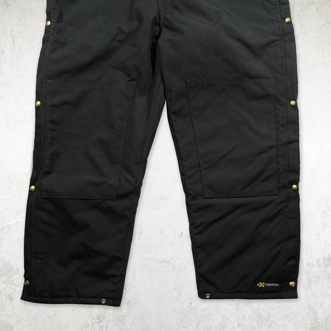 Carhartt エクストリーム ダブルニー オーバーオール 裏キルティング