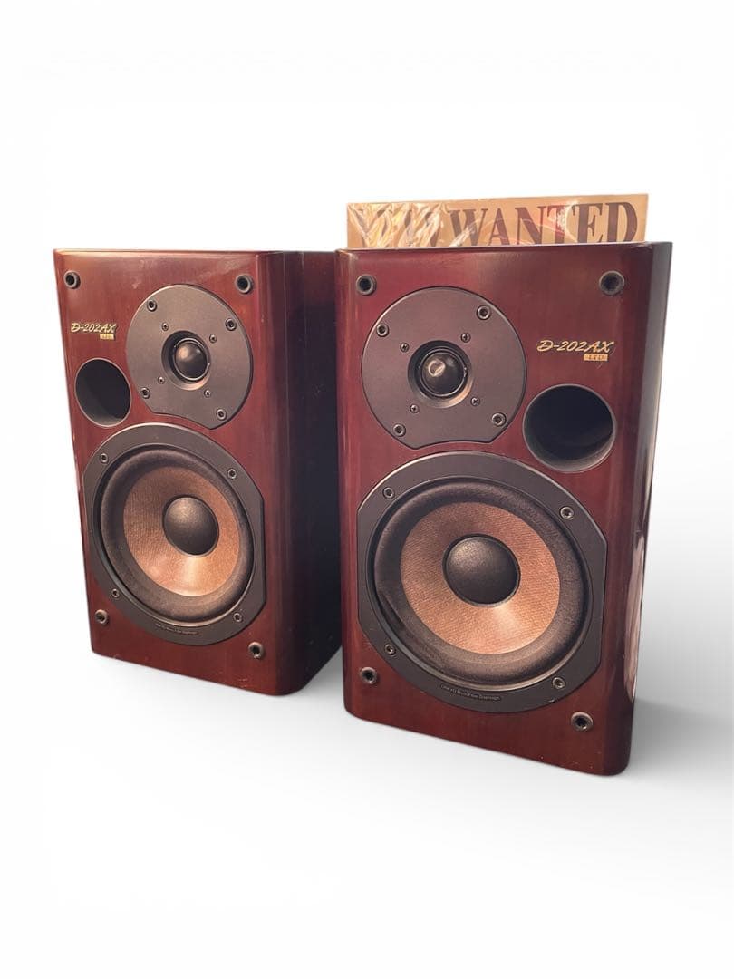ONKYO D-202AX LTD スピーカーペア 木目 6Ω 日本製