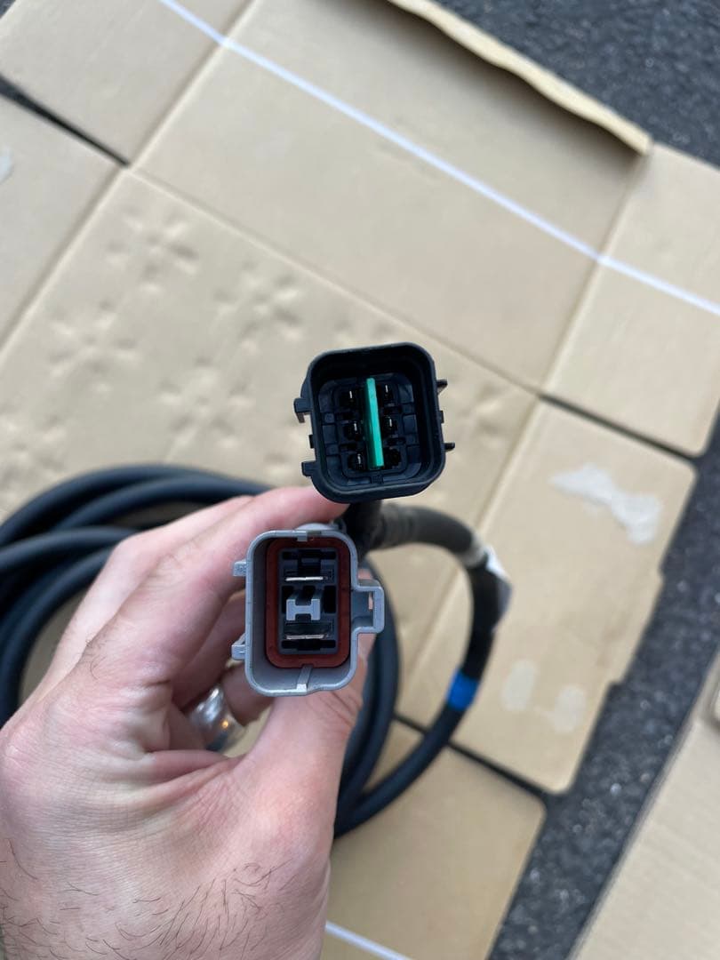 ガチャガチャ 三菱ふそう　純正　トレーラー　EBS/ABSケーブル