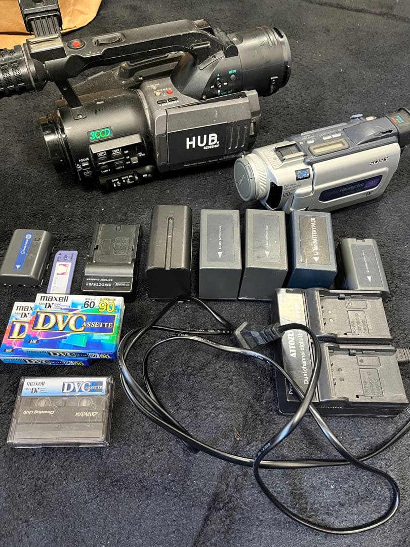Dvx100a trv17 ビデオカメラ　ハンディカム　バッテリー