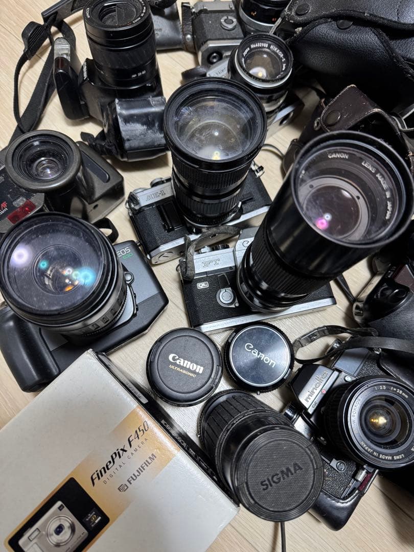 canon、Nikon様々なメーカー　フィルムカメラまとめ売り