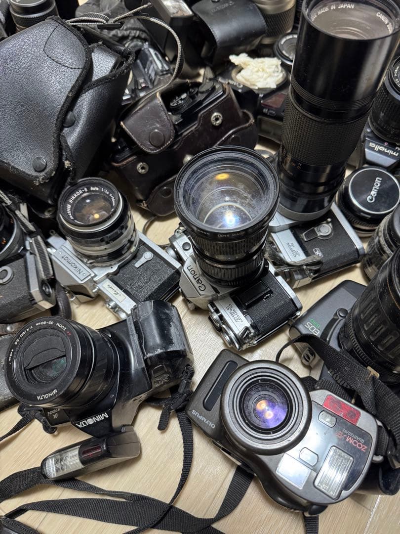 canon、Nikon様々なメーカー　フィルムカメラまとめ売り
