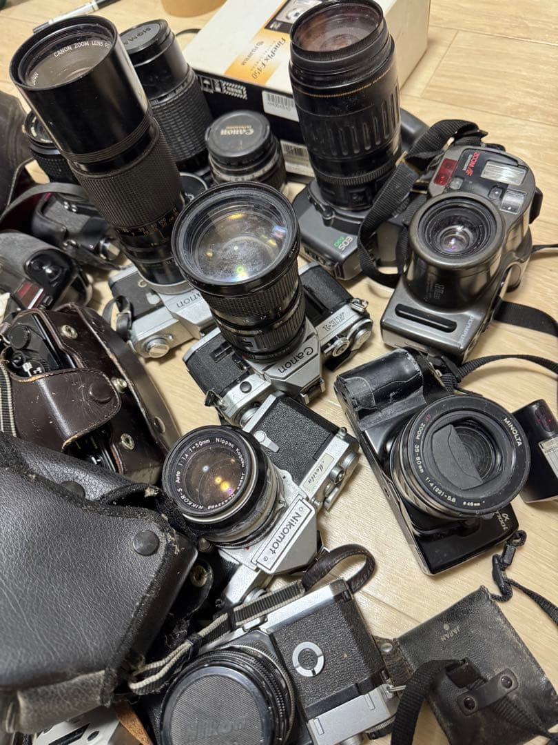 canon、Nikon様々なメーカー　フィルムカメラまとめ売り
