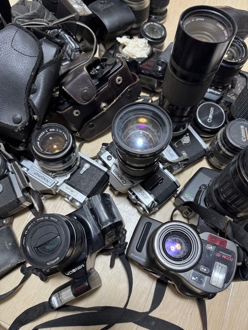 canon、Nikon様々なメーカー　フィルムカメラまとめ売り