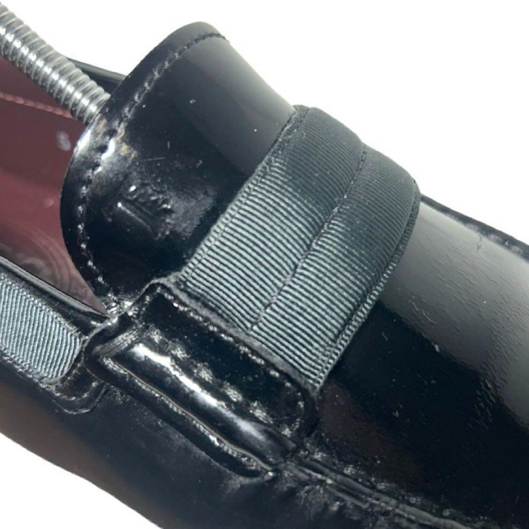 TOD'S エナメルドライビングシューズ　UK5