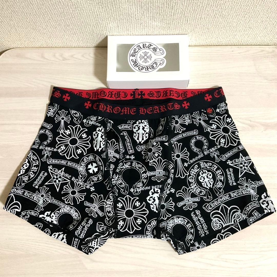 CHROMEHEARTS ボクサーパンツ L 総柄 ダガー ホースシュー フレア