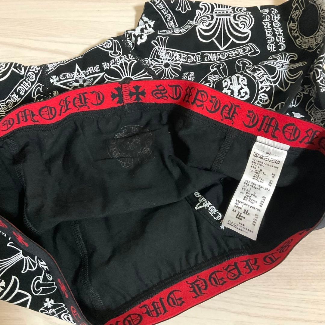 CHROMEHEARTS ボクサーパンツ L 総柄 ダガー ホースシュー フレア