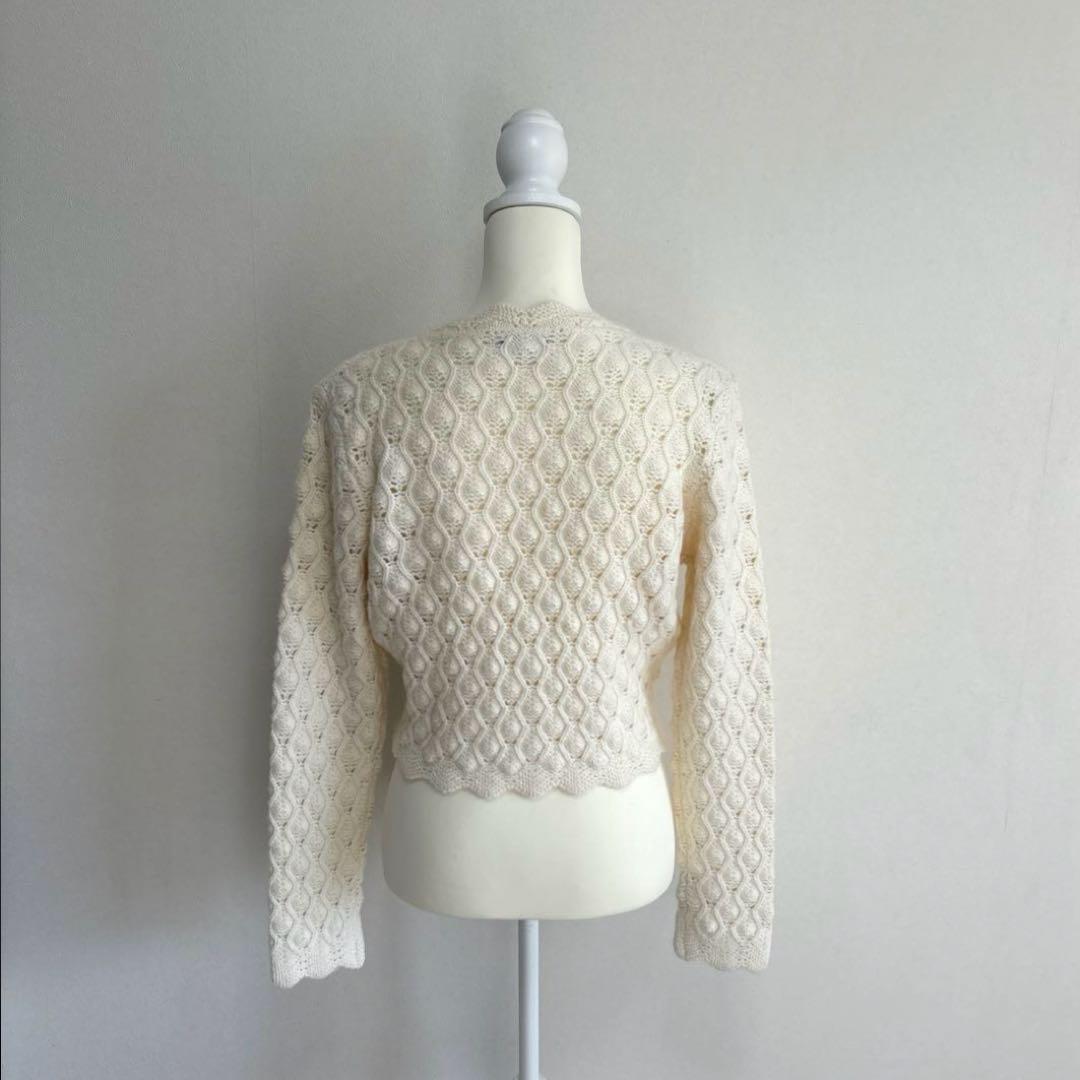 【美品】 Rouje Paris ルージュ カーディガン ニット フランス