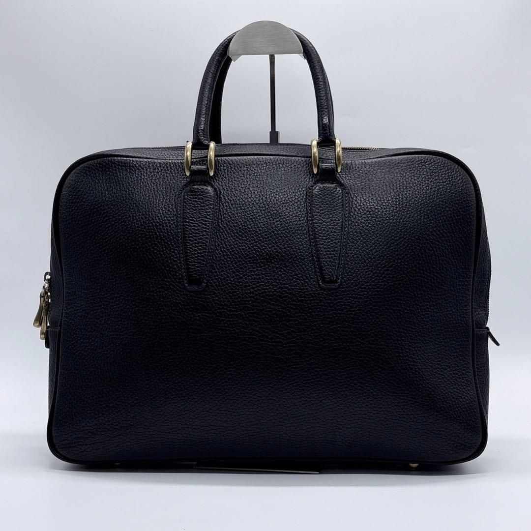 トフアンドロードストーン ビジネスバッグ ブリーフケース ブラック レザー