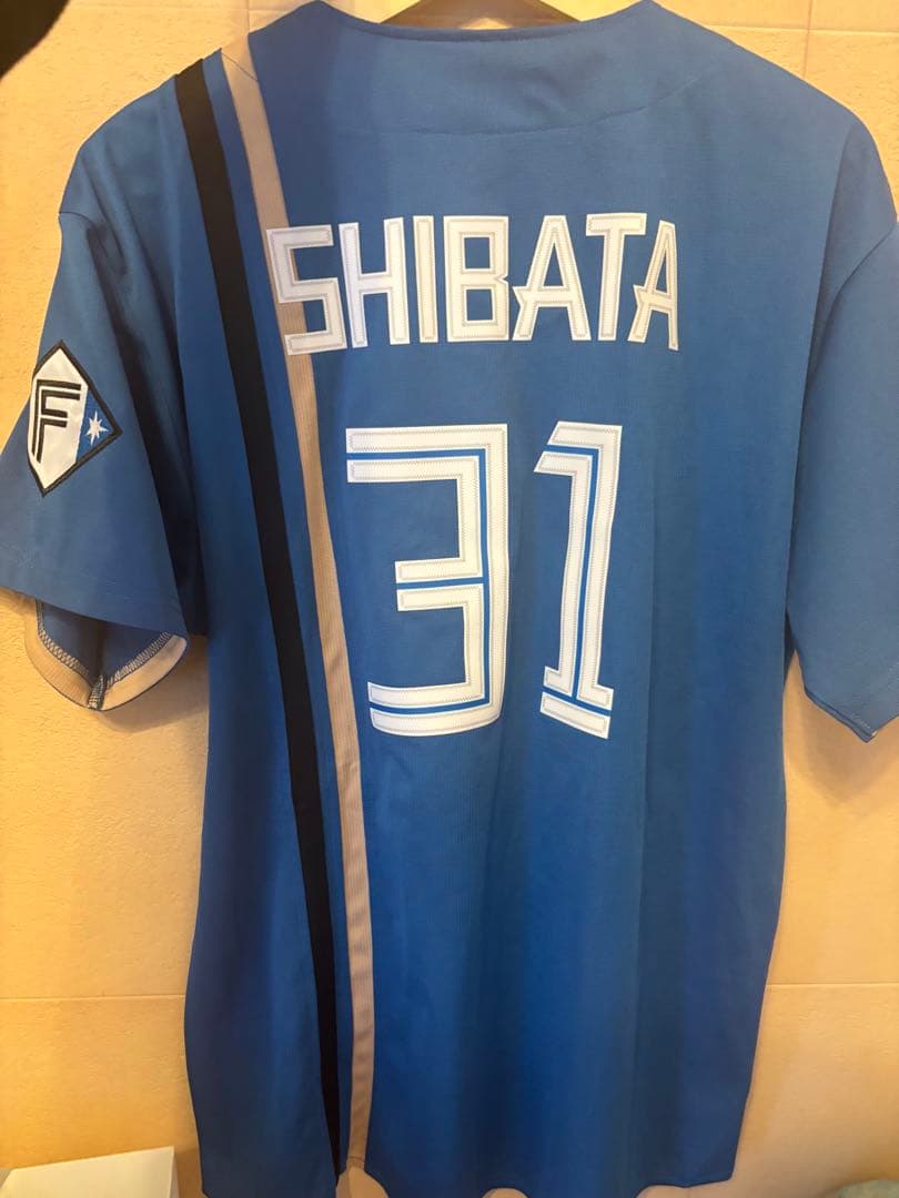 北海道日本ハムファイターズ　柴田獅子ユニフォーム Mサイズ