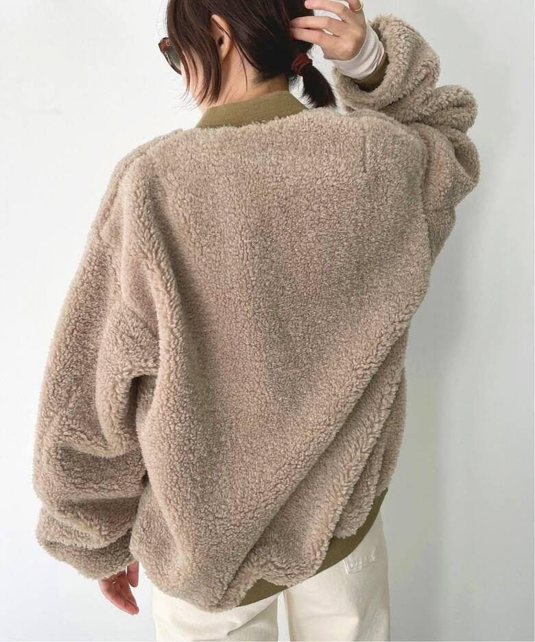 L'Appartement STAMMBAUM ショートボアブルゾン