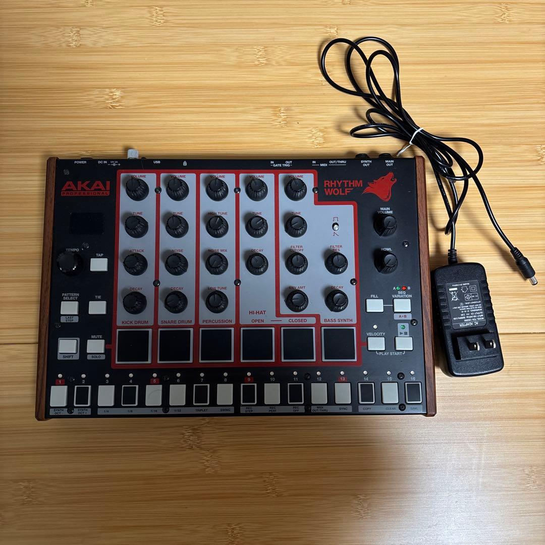 【動作確認済】AKAI PROFESSIONAL RHYTHM WOLF