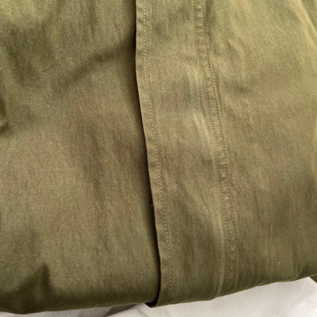 ブンブンフミカウチダfumikauchidaモッズコート36カーキ