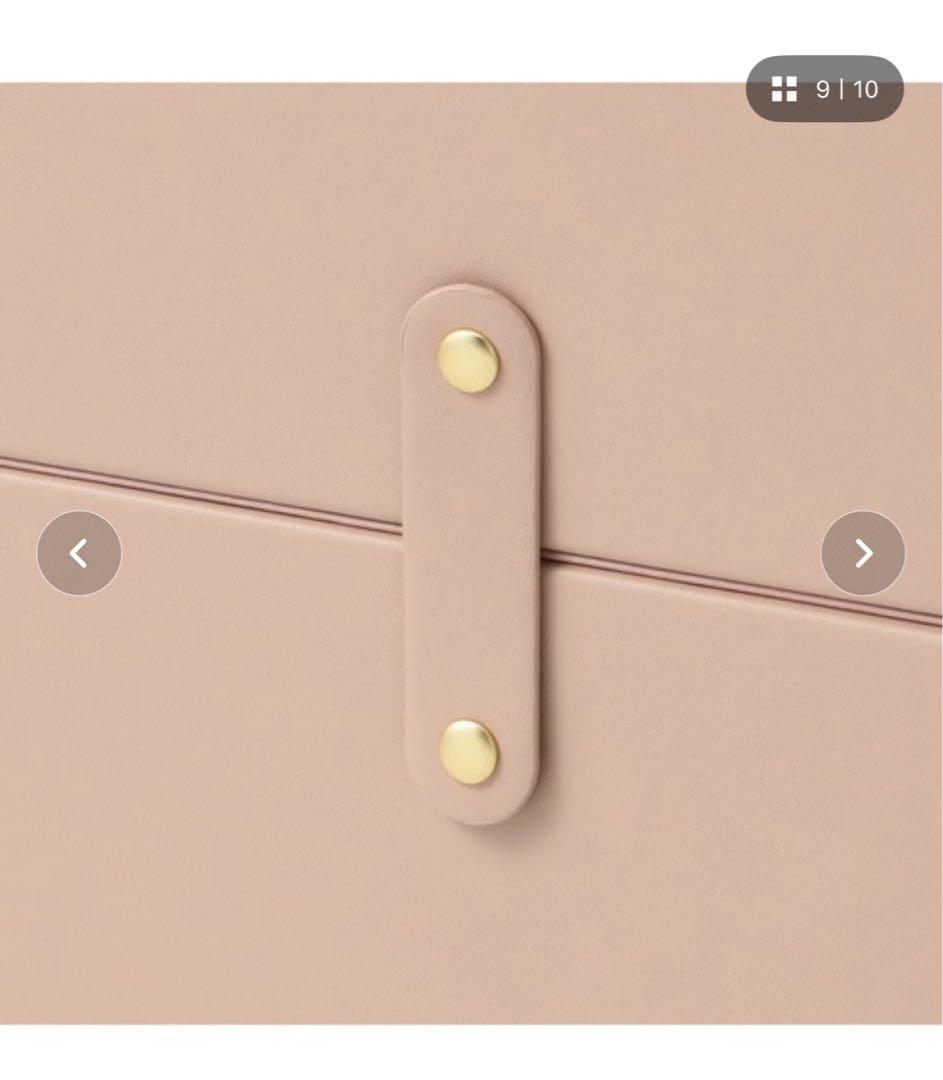 【新品保管品】Francfranc エンボススタッキングドロワー ピンク４セット