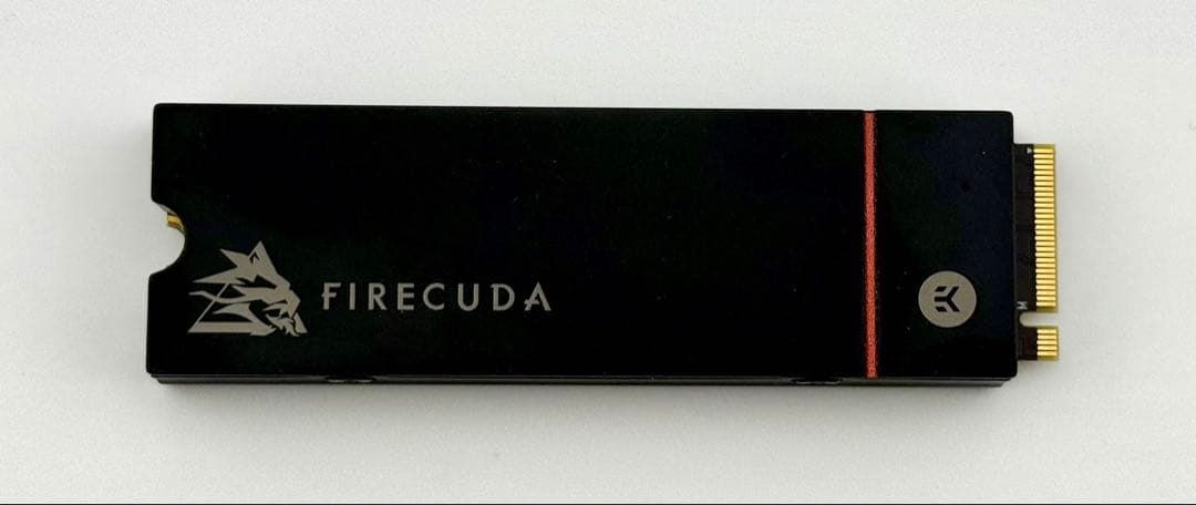 SEAGATE FIRECUDA 530 M.2 4TB ヒートシンク搭載