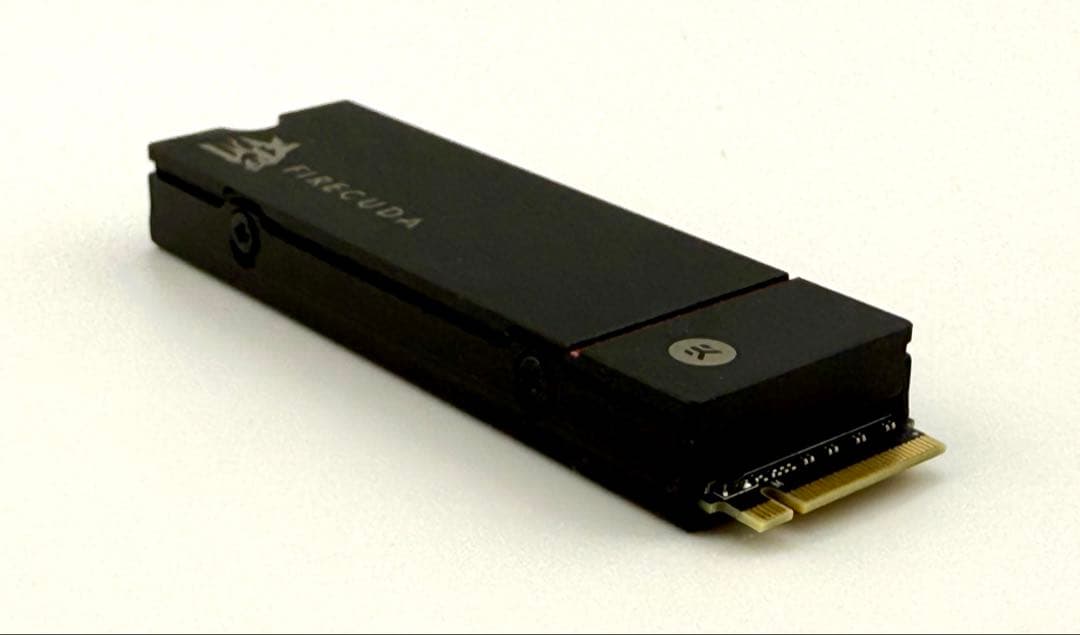 SEAGATE FIRECUDA 530 M.2 4TB ヒートシンク搭載