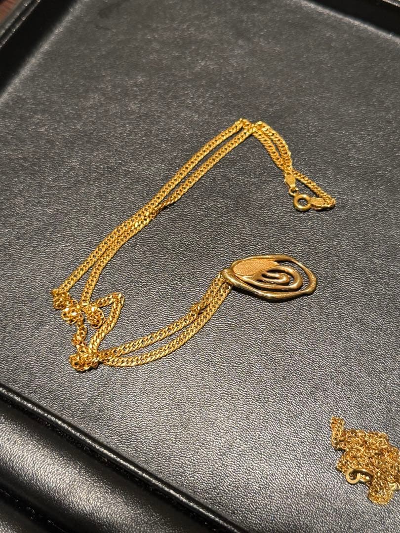 希少　西城秀樹　指紋モチーフ　ペンダントトップ　ゴールド　18金　通常入手不可