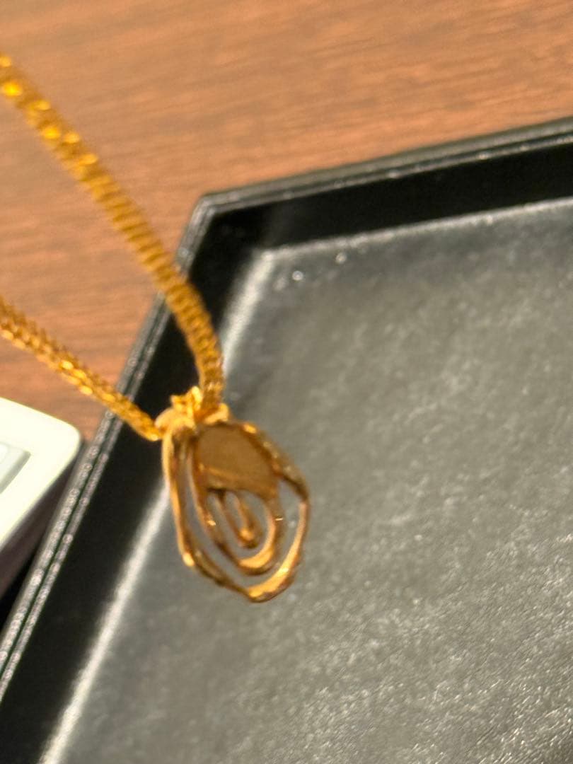 希少　西城秀樹　指紋モチーフ　ペンダントトップ　ゴールド　18金　通常入手不可