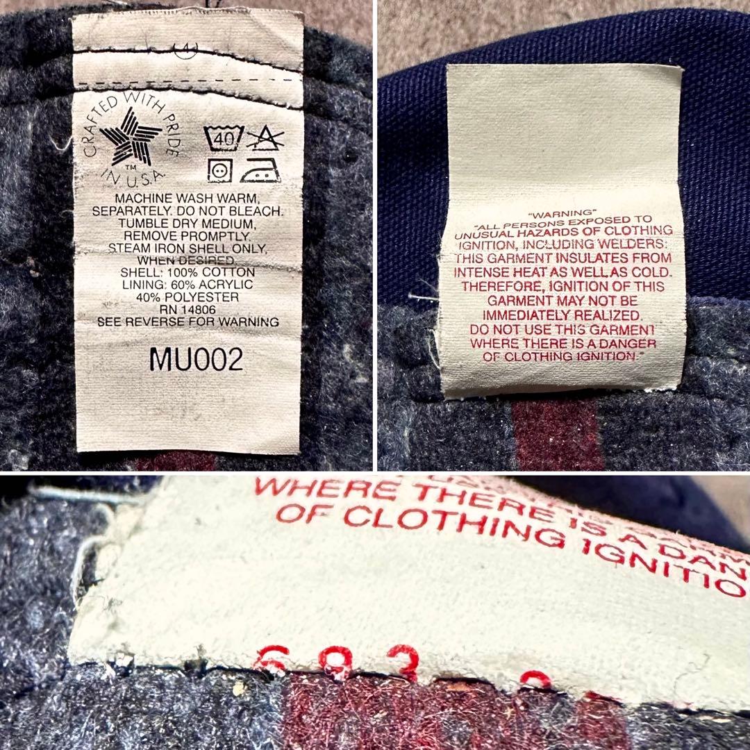 Carhartt ドラムバッグ ダック ネイビー 美品 USA製 93年製