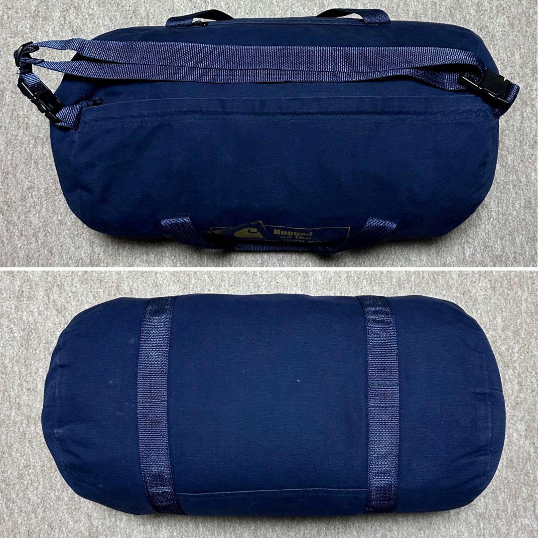 Carhartt ドラムバッグ ダック ネイビー 美品 USA製 93年製