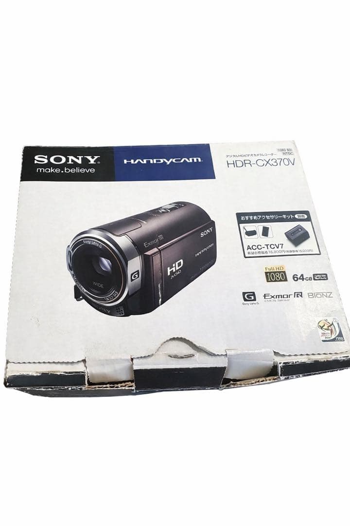 ［動作確認済]美品★Sony Handycam HDR-CX370V 本体