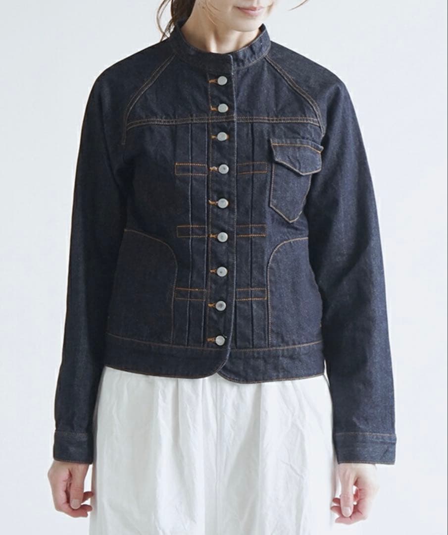 si-si-si comfort(スースースーコンフォート)デニムジャケット36