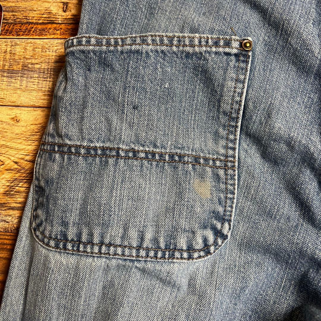 g*o様 Carhartt ダブルニー デニムワークパンツ フェード 雰囲気系