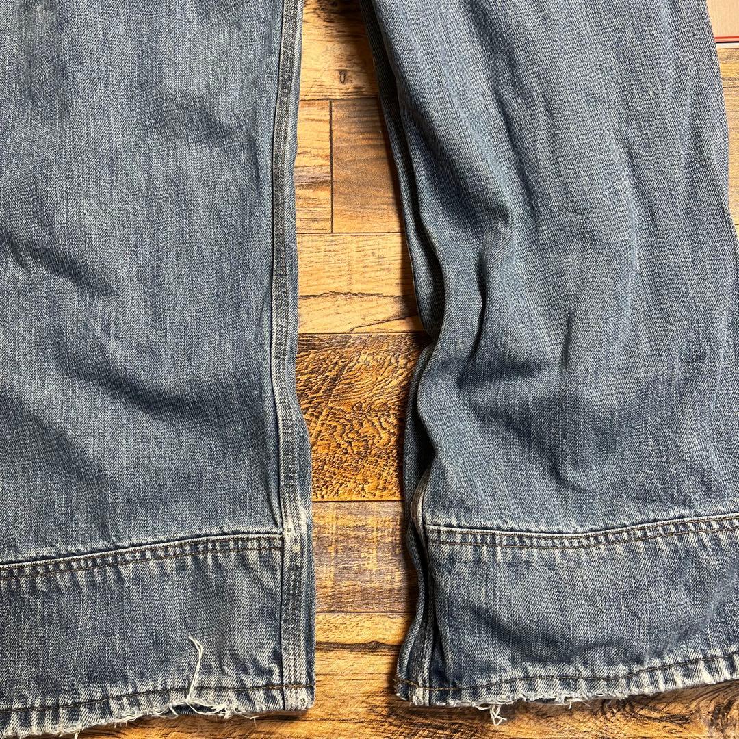 g*o様 Carhartt ダブルニー デニムワークパンツ フェード 雰囲気系