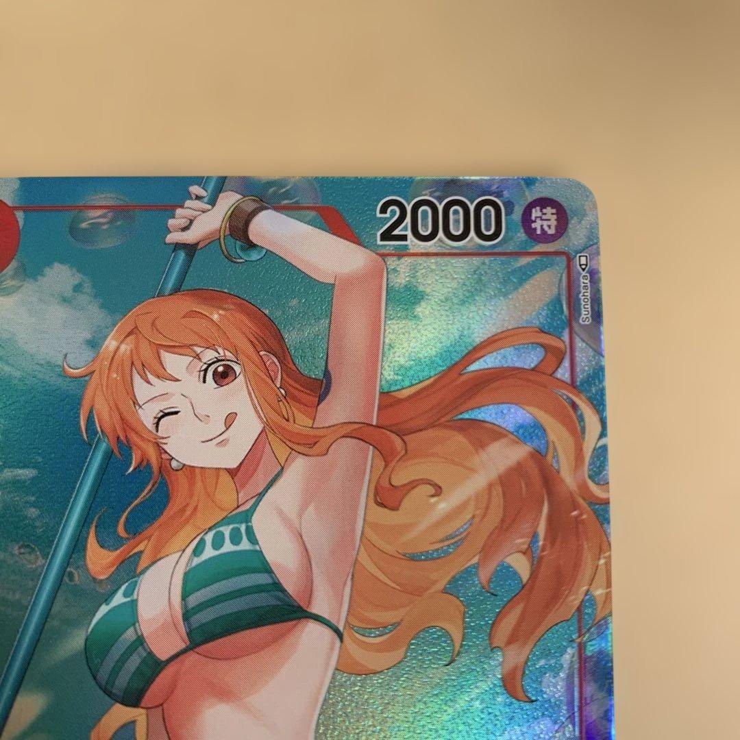 ワンピースカード　ナミ　OP01−016 パラレル