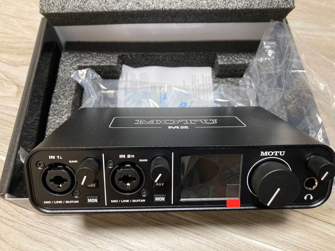 【美品】 MOTU M2 オーディオインターフェイス