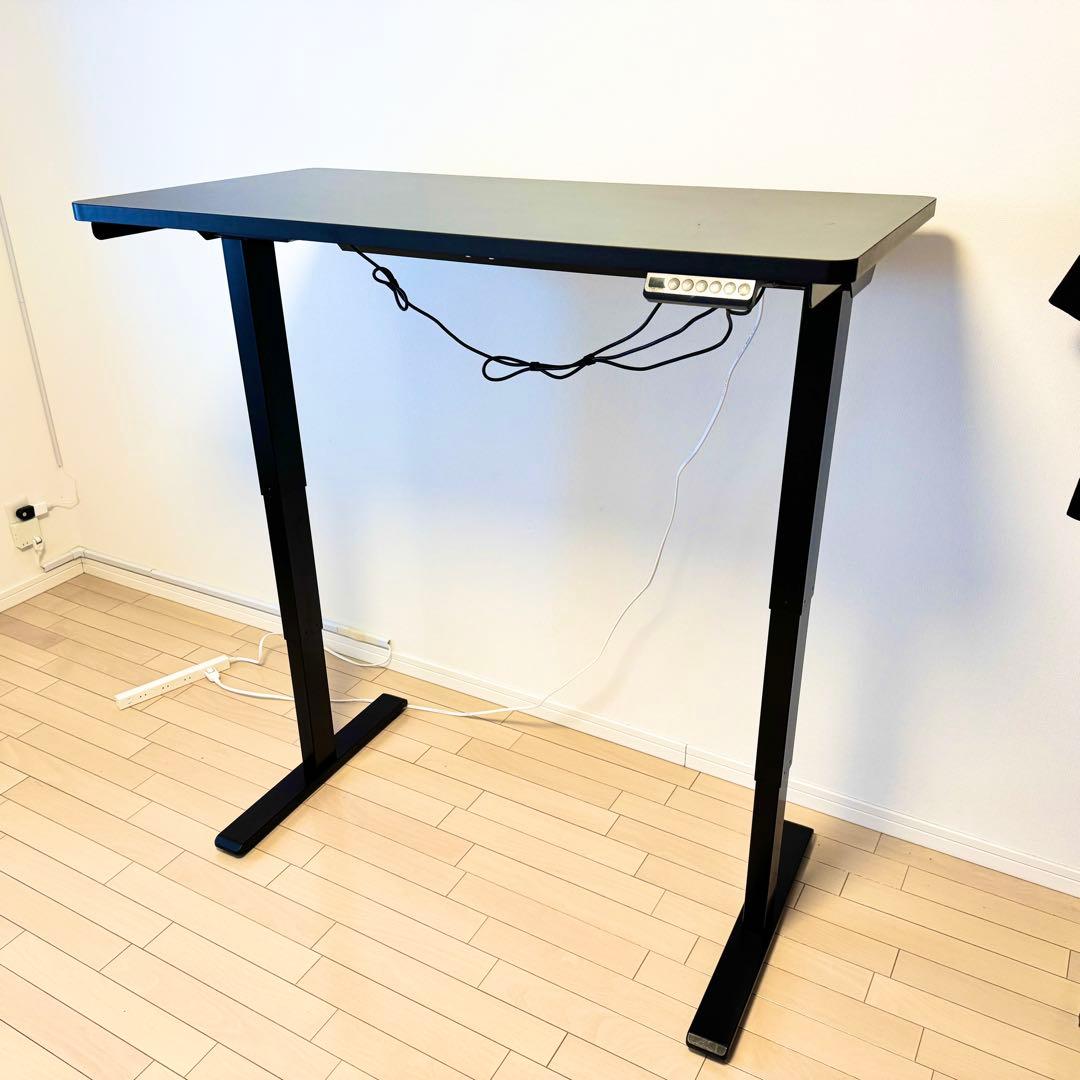 LOOKIT 電動昇降デスク AJ-E1260 ブラック